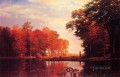 Bosques de otoño Albert Bierstadt